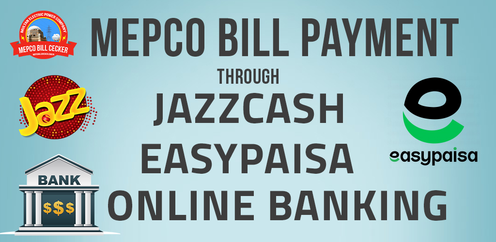 different payment methods to pay your bill